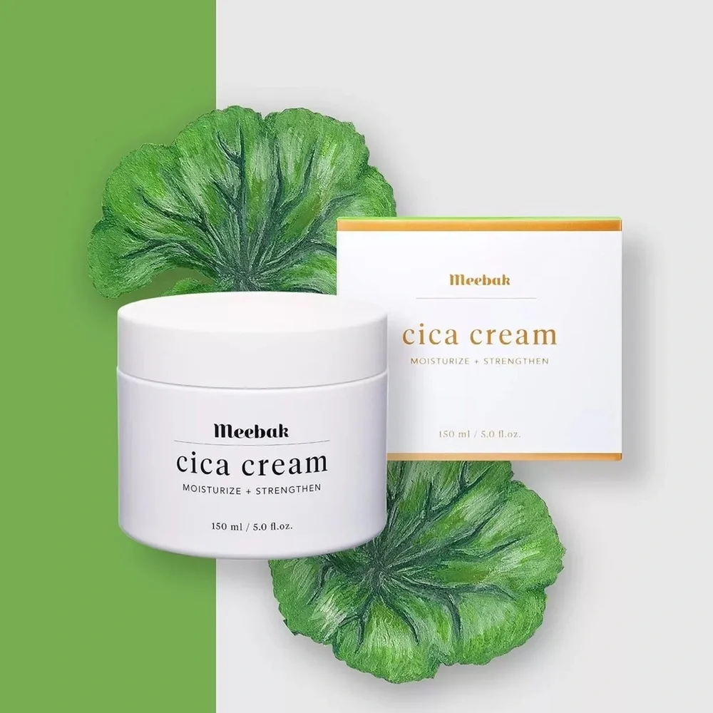 Meebak Cica Face‎ Moisturizer 5.0 fl oz Anti-Aging, Neck, Chest, Day/Night Cream